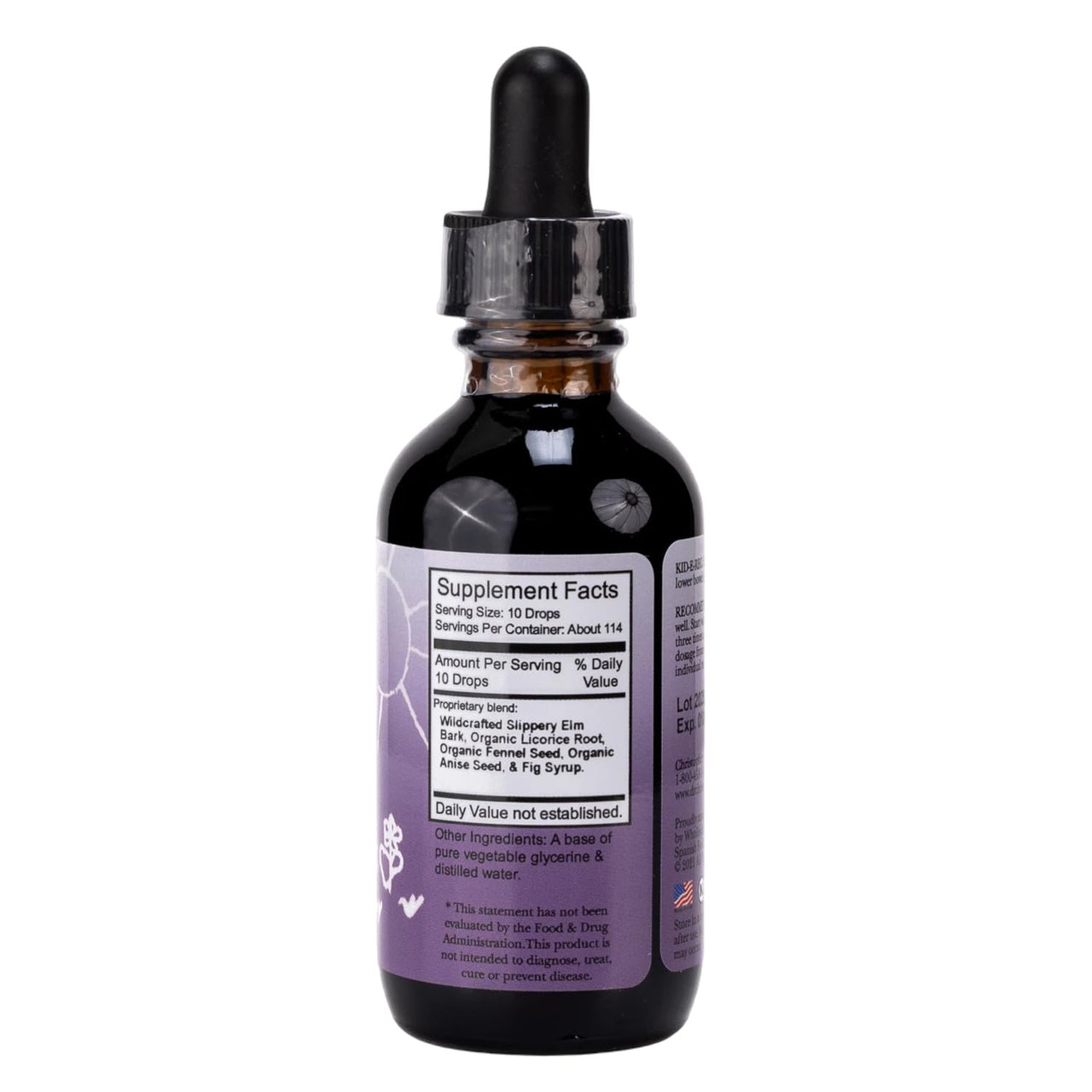Christopher's Original Formulas Kid-e-Reg Bowel Tonic – Herbal Formula for Kids – Great Taste – 2 oz