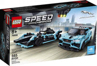 Thumbnail for LEGO Speed Champions Formula E Panasonic Jaguar Racing Gen2 car and Jaguar I-PACE eTROPHY 76898 Building Kit (565 Pieces)