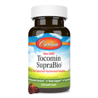 Thumbnail for Carlson - Tocomin SupraBio, Full Spectrum Tocotrienol Complex, Non-GMO Tocotrienols, Alpha, Beta, Gamma, Delta, 120 Softgels