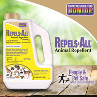 Thumbnail for Bonide Repels-All Animal Repellent Granules, 3 lbs. Ready-to-Use Deer & Rabbit Repellent, Deter Pests from Lawn & Garden