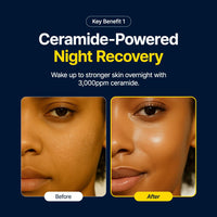 Thumbnail for PURITO Luminous Ceramide Sleeping Pack | Overnight Recovery Cream with Five Ceramides for Dry & Sensitive Skin | Ceramide, Hydration Lock | Vegan & Cruelty-Free, Korean Skincare, 100mL / 3.38 fl.oz