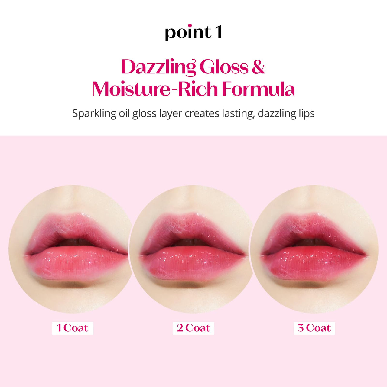 ETUDE Dear Darling Oil Tint #2 Plum Berry 4g | High Moisturizing and Strong Hydrating Lip Oil/Lip Gloss | Smooth and Moist Lips | Non-Sticky Lip Oil Tint For Dry Lips | K-beauty
