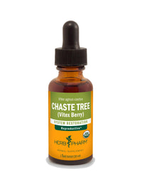 Thumbnail for Herb Pharm Chaste Tree Liquid Extract for Female Reproductive System Support - 1 Ounce (DCHASTE01)