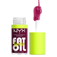 Thumbnail for NYX PROFESSIONAL MAKEUP Fat Oil Lip Drip, Moisturizing Lip Oil Gloss, Vegan Tinted Formula, Up to 12 HR Hydration - That's Chic (Deep Berry)
