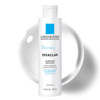Thumbnail for La Roche-Posay Effaclar Clarifying Solution Acne Toner with Salicylic Acid and Glycolic Acid, Pore Refining Oily Skin Toner, Gentle Exfoliant to Unclog Pores and Remove Dead Skin Cells