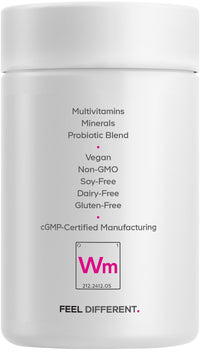 Thumbnail for Codeage Women’s Multivitamin - Vitamins A, C, D3, E, B6, B12, Folate, Calcium, Magnesium, Iron, Dong Quai, Probiotics - 1 Capsule Per Serving - Daily Vitamin Pills for Women - Non-GMO - 30 Capsules