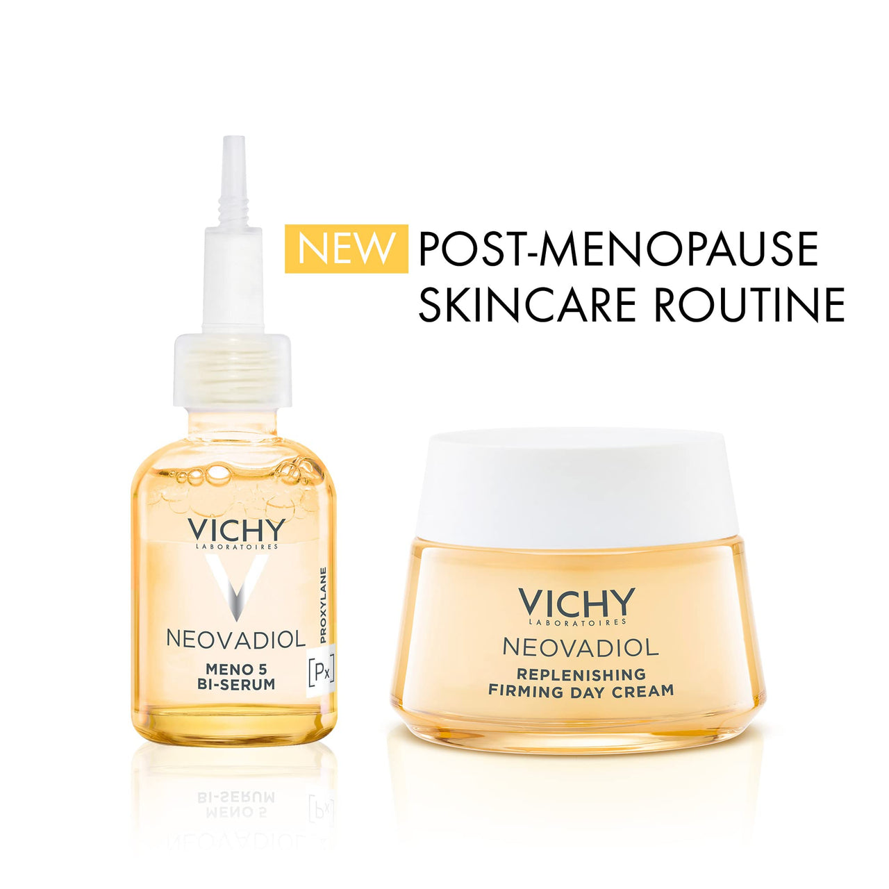 VICHY Neovadiol Replenishing Firming Day Cream for Post-Menopause Skin, Anti-Aging Facial Moisturizer for Mature Skin
