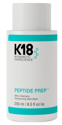 Thumbnail for K18 PEPTIDE PREP™ Color-Safe Detox Clarifying Shampoo, Non-Stripping, pH-Optimized Cleanse, Removes Product Buildup, Dirt, Oils & Metals, 8.5 Fl Oz