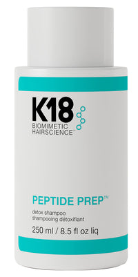 Thumbnail for K18 PEPTIDE PREP™ Color-Safe Detox Clarifying Shampoo, Non-Stripping, pH-Optimized Cleanse, Removes Product Buildup, Dirt, Oils & Metals, 8.5 Fl Oz