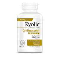 Thumbnail for Kyolic Aged Garlic Extract Formula 200, Cardiovascular & Immune*, Reserve, 120 Capsules