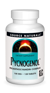Thumbnail for Source Naturals Pycnogenol, Proanthocyanidin Complex, 100 mg - 120 Tablets