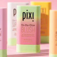 Thumbnail for Pixi On-the-Glow Blush - CheekTone, pH Reactive Hydrating Tinted Moisture Blush Stick with Ginseng, Aloe Vera & Fruit Extracts, for Cheeks & Lips, 19g / 0.6oz, Paraben-Free
