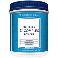 Thumbnail for The Vitamin Shoppe Buffered C-Complex Powder, Antioxidant That Supports Immune & Cardiovascular Health, Non-Acidic (16 Ounces Powder)