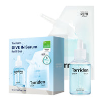 Thumbnail for Torriden DIVE IN Serum 1.69 fl oz + refill pouch 1.69 fl oz | Deep Hydration to Get Glow Skin | Hyaluronic Acid, Panthenol, Allantoin | Korean Facial Serum