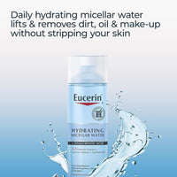 Thumbnail for Eucerin Hydrating 3-in-1 Micellar Water, Formulated with Hyaluronic Acid, 6.8 Fl Oz Bottle