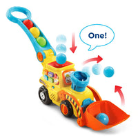 Thumbnail for VTech Pop-a-Balls Push and Pop Bulldozer, Yellow