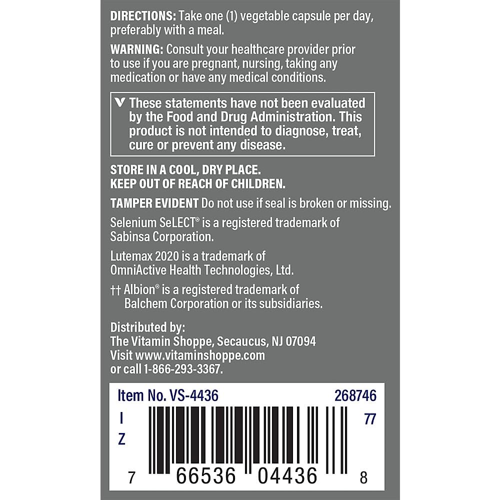 The Vitamin Shoppe MenaTMs 50+ Once Daily Multivitamin a Immune, Energy, Digestive, and Cardiovascular Support (60 Capsules)