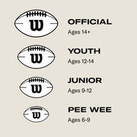 Thumbnail for WILSON GST SpeedSkin Football - Brown, Official Size