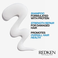 Thumbnail for Redken Extreme Shampoo - Strengthen & Repair Damaged Hair, For Damaged Hair, Infused With Proteins