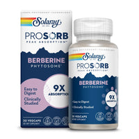 Thumbnail for SOLARAY Berberine Phytosome - 9X Absorption and Easy-to-Digest - Standardized to 30% Berberine HCl - Vegan, Made Without Soy - 60-Day Guarantee - 30 Servings, 30 VegCaps