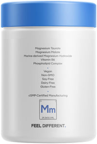 Thumbnail for Codeage Liposomal Multi Magnesium Supplement - Magnesium Complex, 5 Forms - Glycinate, Malate, Taurate, Oxide, Hydroxide - Vitamin B6, Folate, Boron - Non-GMO - 90 Capsules