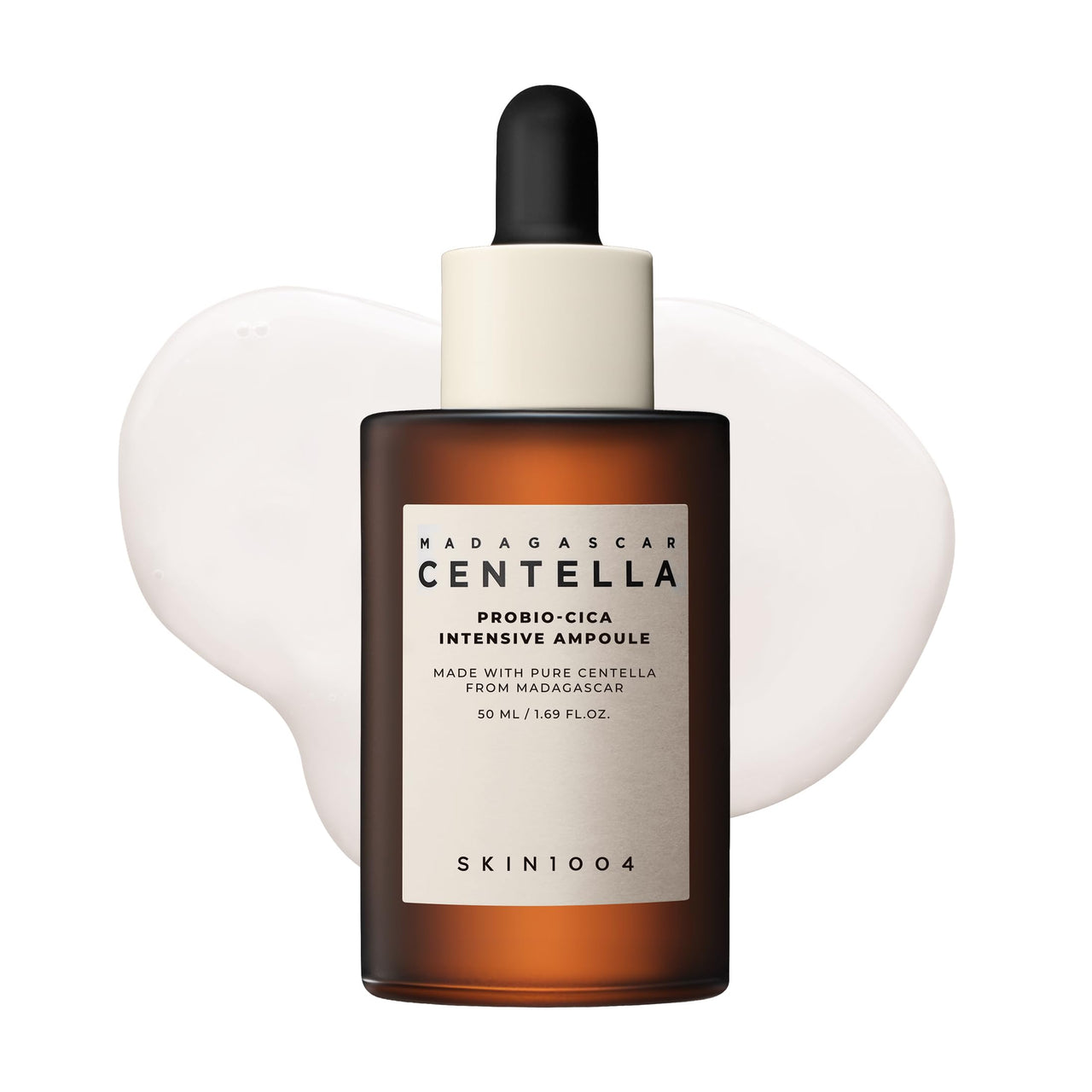 SKIN1004 Probio Cica Intensive Ampoule, Centella Serum for Face with Ceramide, Facial Serum for Nourishing & Soothing, Centella Ampoule for Skin Barrier Support, Korean Skin Care, 1.69fl.oz / 50ml