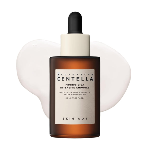 SKIN1004 Probio Cica Intensive Ampoule, Centella Serum for Face with Ceramide, Facial Serum for Nourishing & Soothing, Centella Ampoule for Skin Barrier Support, Korean Skin Care, 1.69fl.oz / 50ml