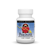 Thumbnail for Source Naturals Policosanol, Supports Cardiovascular Health* 20 Mg Tablet, 30 Count