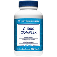 Thumbnail for The Vitamin Shoppe C-1000 Complex 1,000MG, Antioxidant That Supports Immune & Cardiovascular Health (100 Capsules)