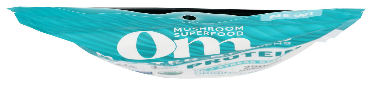 Om Mushroom Superfood, Protein Master Blend Original Unsweetened Organic, 17.07 Ounce