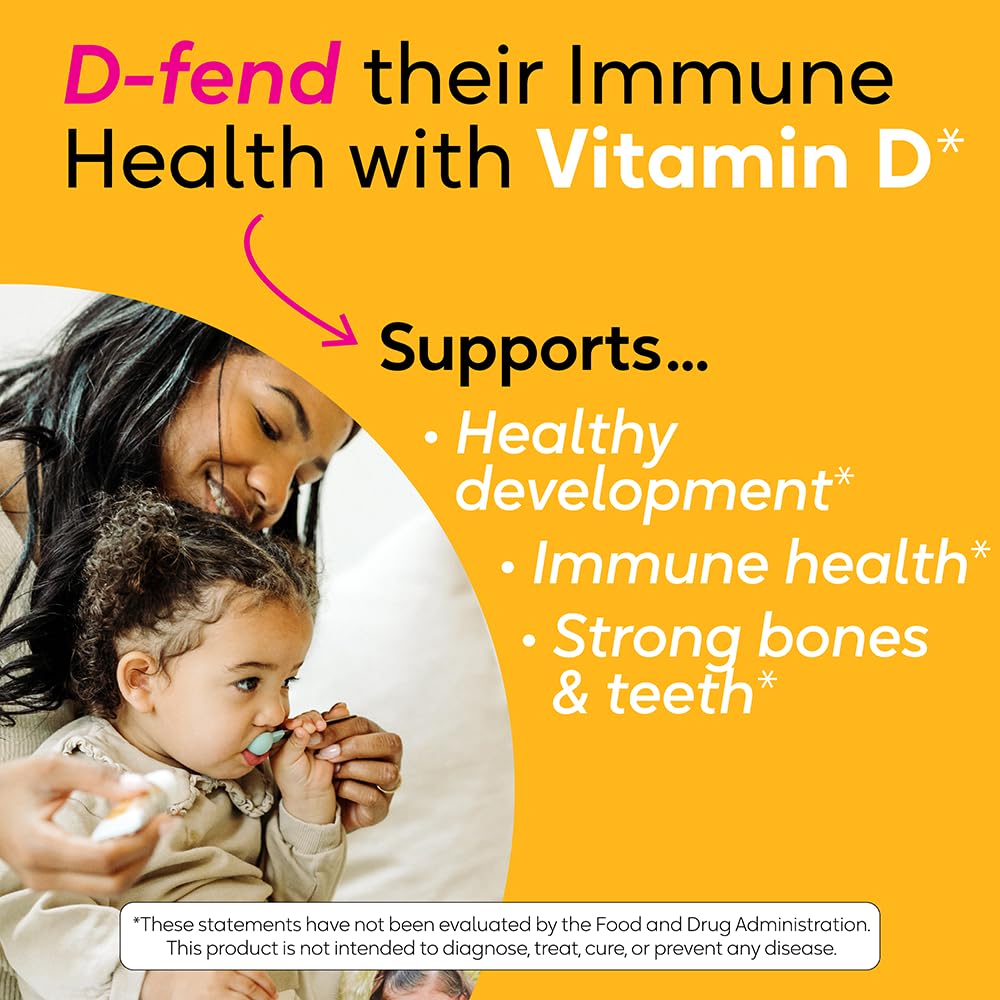 BioGaia Immune Active Baby Probiotic Drops + Vitamin D | for Babies & Toddlers 0-36 Months | Supports Digestive & Immune Health | Allergen, Dairy, Soy & Gluten Free | Backed by 30 Years of Research