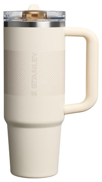 Thumbnail for Stanley Quencher ProTour Flip Straw Tumbler with Leakproof Lid 30 oz | Built-In Straw and Handle | Cup Holder Compatible for Travel | Insulated Stainless Steel Cup | BPA-Free | Cream Fade