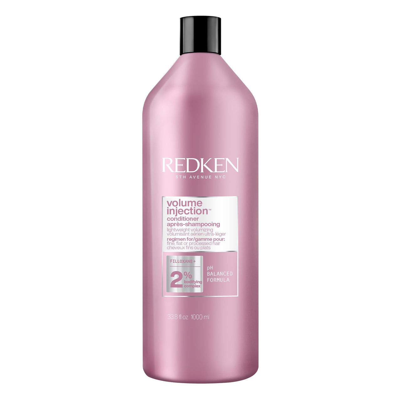 Redken Volume Injection Conditioner | Hair Volumizer For Fine Hair | Detangling and Volumizing | 33.8 Fl Oz