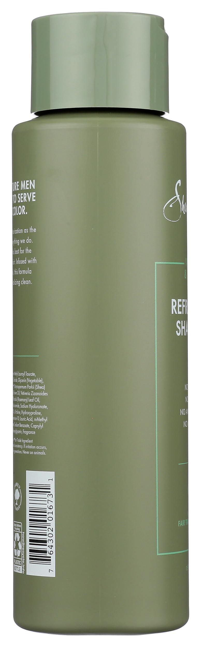 SHEA MOISTURE Men's Shea Refreshing Shampoo, 15 FZ