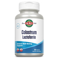 Thumbnail for KAL Colostrum Lactoferrin, 20% Immunoglobulins | Lactoferrin & Beta Glucan | Healthy Immune Support | 30 Serv | 60 Caps