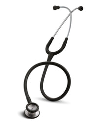 Thumbnail for 3M Littmann Stethoscope, Classic II Pediatric, Black Tube, Stainless Steel Chestpiece, 28 inch, 2113