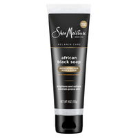 Thumbnail for SheaMoisture Facial Wash and Scrub African Black Soap for Blemish Prone Skin to Clarify Skin 4 oz
