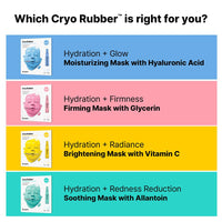 Thumbnail for Dr.Jart+ Cryo Rubber Firming Korean Face Mask with Moisturizing Glycerin | Korean Skin Care | Travel Size, 1 Pack