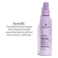 Thumbnail for Pureology Style + Protect Beach Waves Sugar Spray For Color-Treated Hair - Adds Texture To Create Tousled Waves
