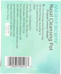Thumbnail for Ancient Secrets Ancient Secrets Nasal Cleansing Pot - 1 Pot