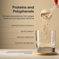 Thumbnail for Blueprint Bryan Johnson Longevity Protein - 26G Plant Protein, Non Dairy - Grape Seed Extract - 7.5% Flavanols - Heavy Metal Tested - Vegan, Keto (Original - 30 Servings)