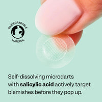 Thumbnail for Peach Slices - Deep Blemish Microdarts (9 ct) - Early Stage Pimple Patches for Face - Salicylic Acid, Niacinamide, Hyaluronic Acid, Tea Tree Oil & Cica - Vegan, Cruelty Free, Korean Skin Care & Beauty