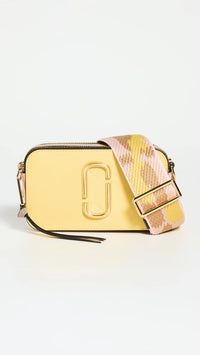 Thumbnail for Marc Jacobs Women's The Color-Block Snapshot, Yellow Cream Multi, One Size