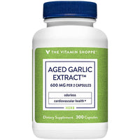 Thumbnail for The Vitamin Shoppe Garlic 600 MG - Cardiovascular Health, Immune Support & Antioxidant Protection (300 Capsules)
