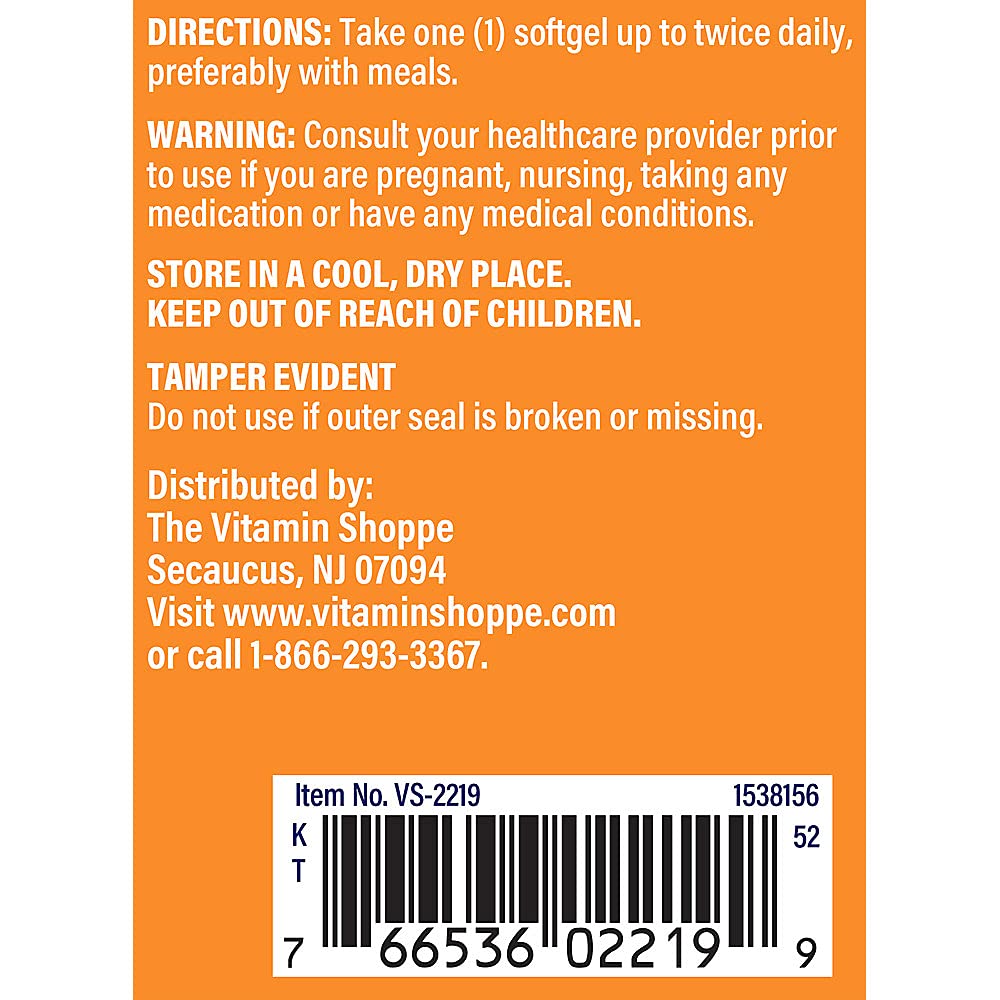 The Vitamin Shoppe Black Currant Oil 500MG, Natural Source of GLA, Promotes Healthy Skin, Women's Health (90 Softgels)