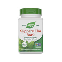 Thumbnail for Nature's Way Slippery Elm Bark, Traditional Support to Soothe the GI Tract*, Vegan, Slippery Elm Capsules, 100 Capsules