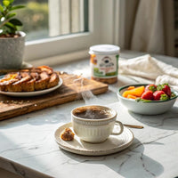Thumbnail for Durelife Organic 100% Pure Monk Fruit sweetener, No Erythritol, Monkfruit Extract Powder, USDA organic NON-GMO Project Verified, Keto Certified, OU kosher No Fillers Zero Calorie Sugar Substitute 5 OZ