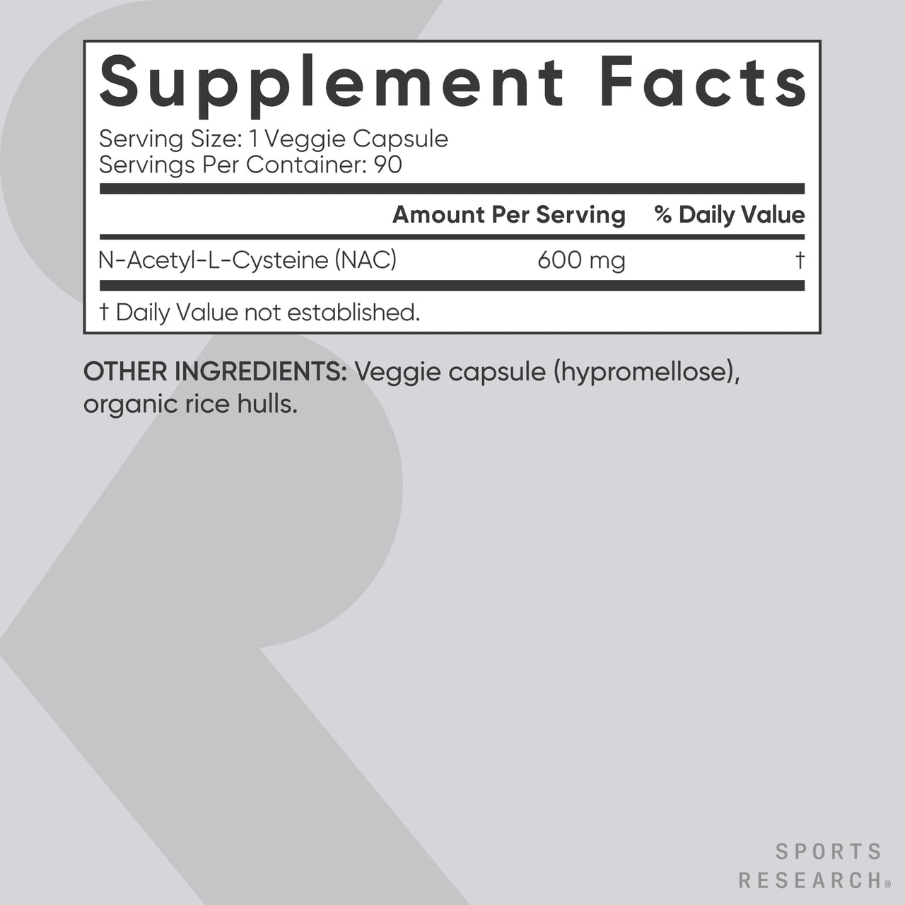 Sports Research® Liver Support Pack - Extra Strength Choline 800 mg + N-Acetyl L-Cysteine (NAC) 600mg + Vitamin C 1000mg