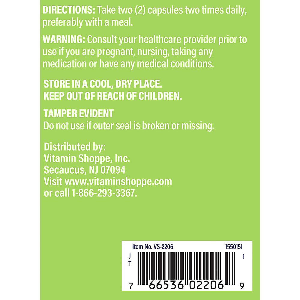 The Vitamin Shoppe Red Yeast Rice 1,200 (240 Capsules) (240 Capsules)