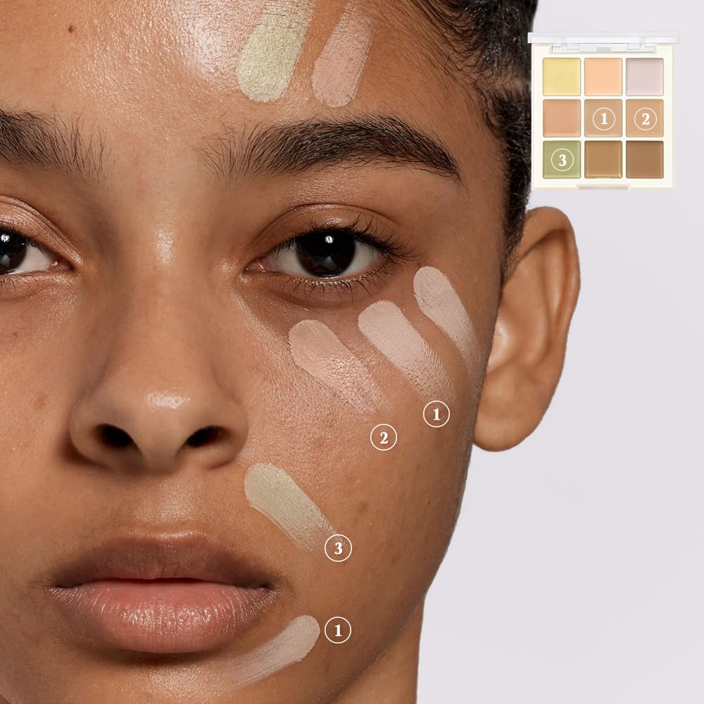 Dasique Pro Concealer Palette (02 Medium Cover) | Color Corrector | Korean Makeup | Vegan